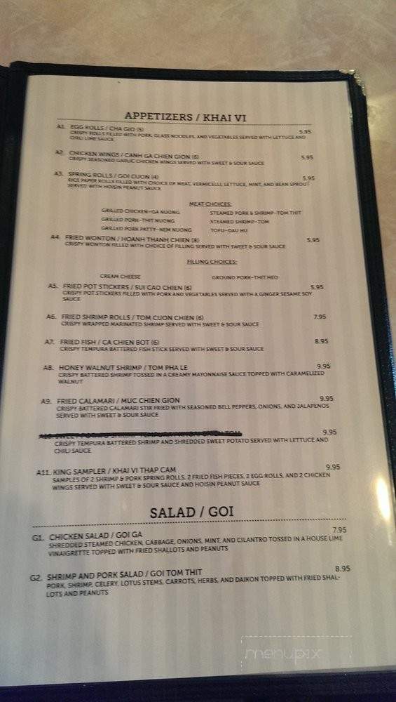 Pho King Good - Auburn, CA menu_pic