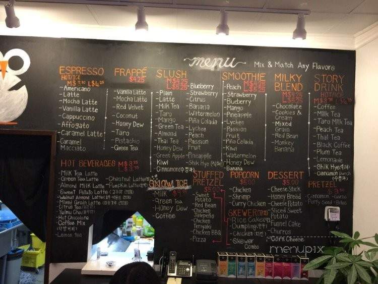 Boba Story - Los Angeles, CA menu_pic