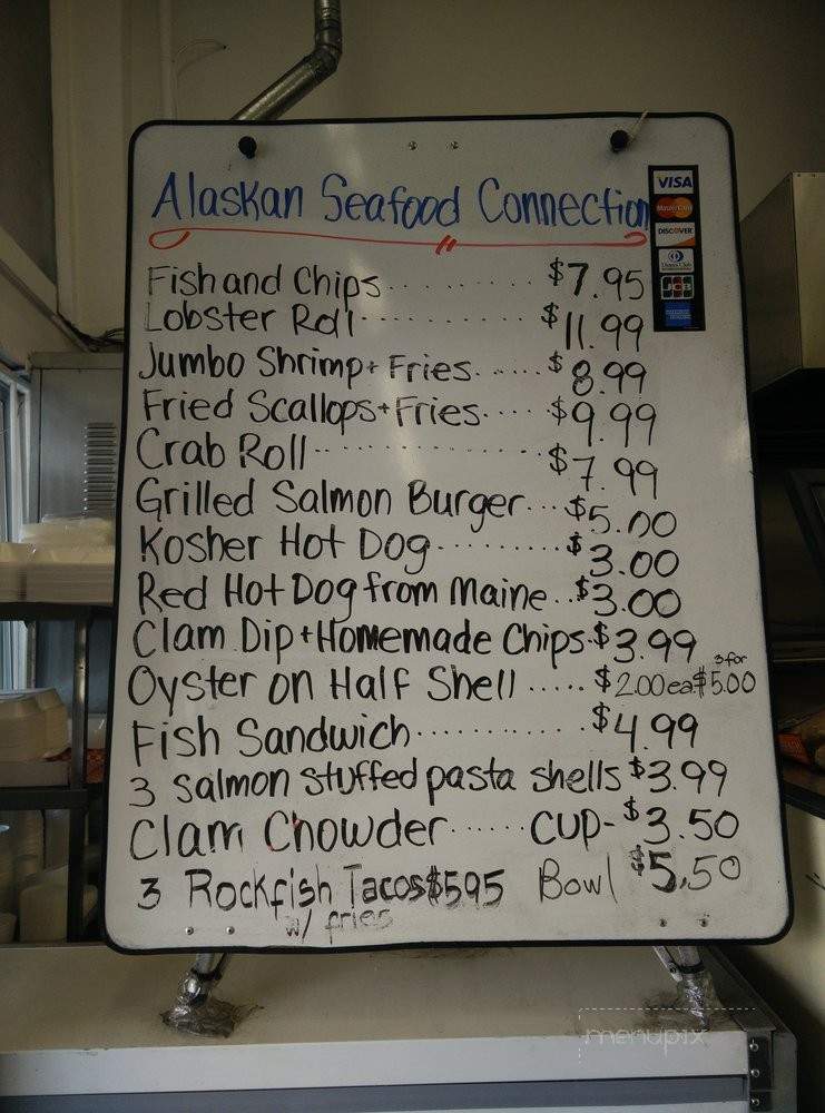Alaskan Seafood Connection - San Diego, CA menu_pic