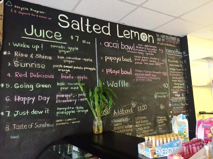 Salted Lemon - Honolulu, HI menu_pic
