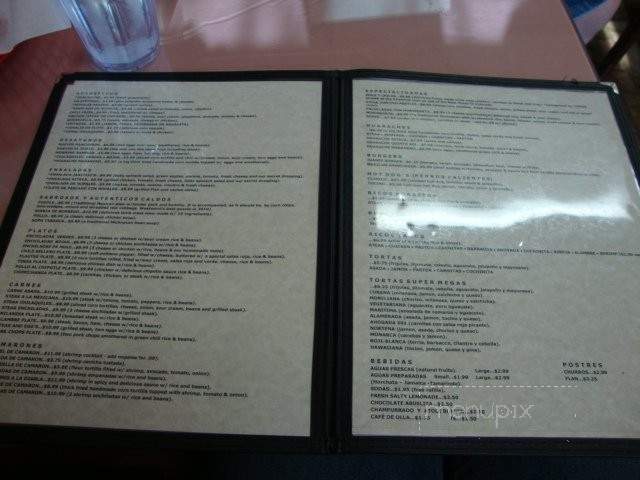 Tarasco's New Latino Cuisine - Denver, CO menu_pic