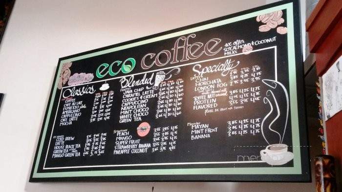 Eco Coffee - Long Beach, CA menu_pic