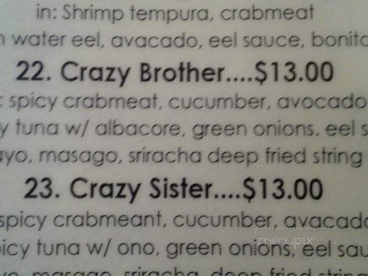 /250232581/Crazy-Brothers-Sushi-Norco-CA - Norco, CA