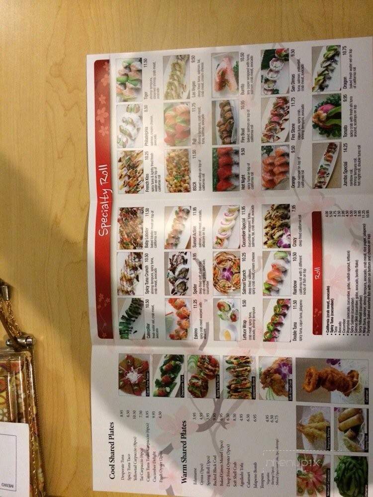 O Sushi & Grill - San Dimas, CA menu_pic
