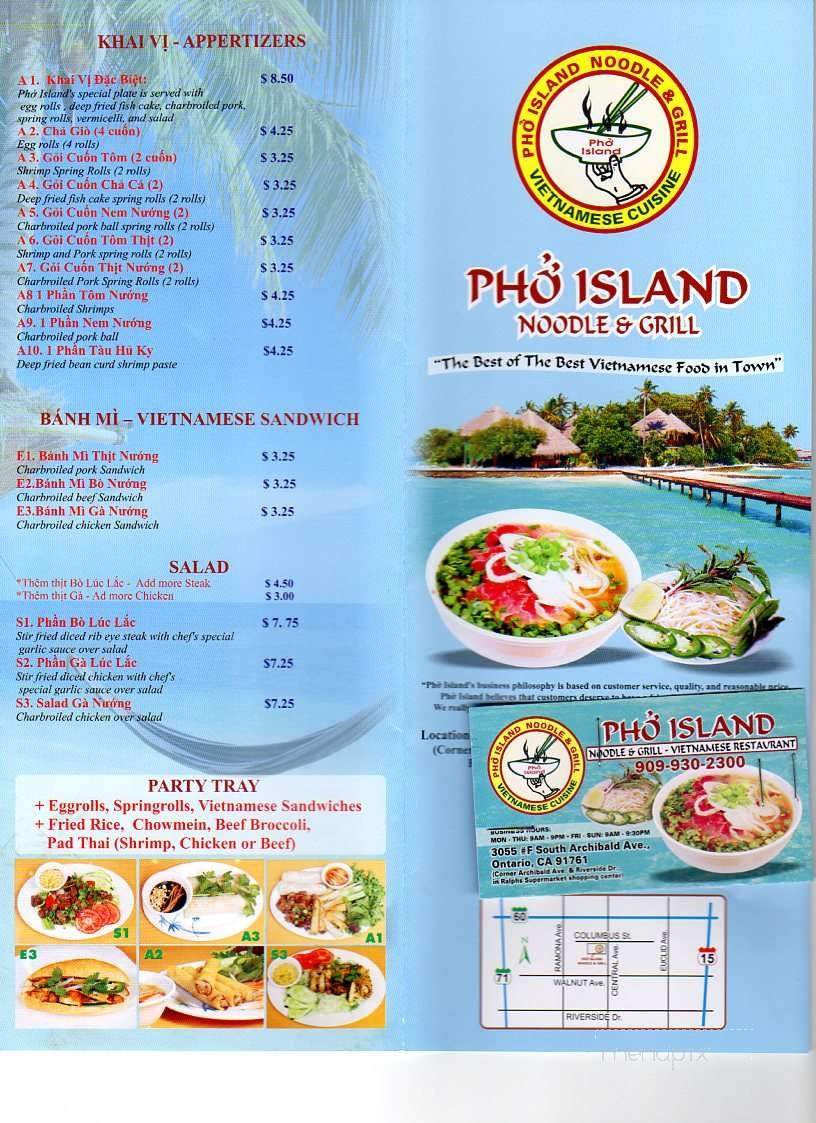 /250233216/Pho-Island-Restaurant-Menu-Ontario-CA - Ontario, CA