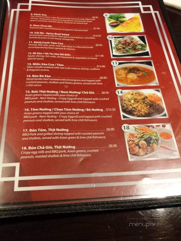 Nem Nuong Bistro - Las Vegas, NV menu_pic