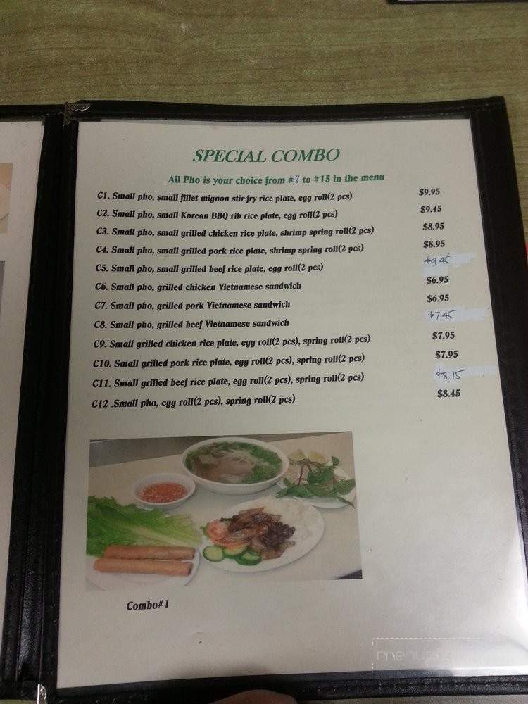 VN DISH - Gardena, CA menu_pic