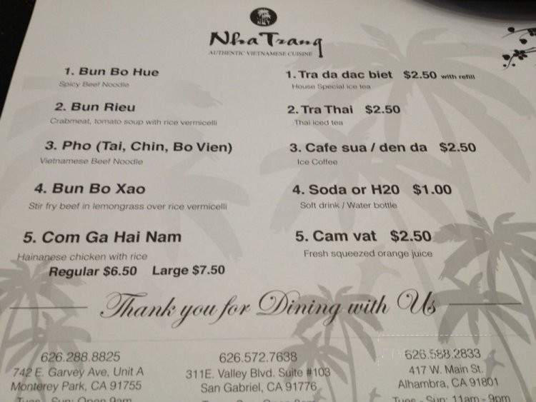 /250212914/Nha-Trang-Restaurant-Alhambra-CA - Alhambra, CA