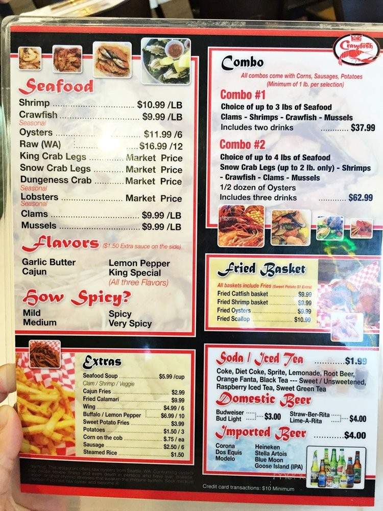 King Crawfish - City of Industry, CA menu_pic
