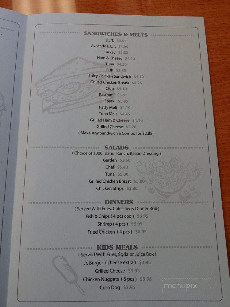 The BurgerStop - Santa Ana, CA menu_pic