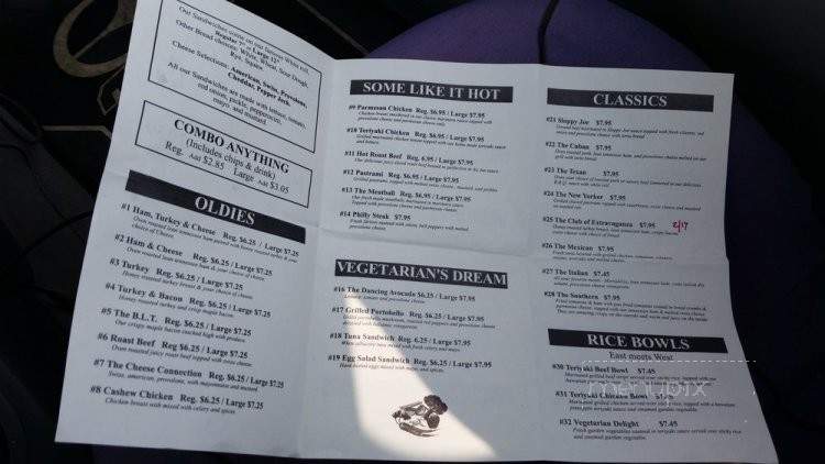 Sandwich Cafe - Santa Fe Springs, CA menu_pic