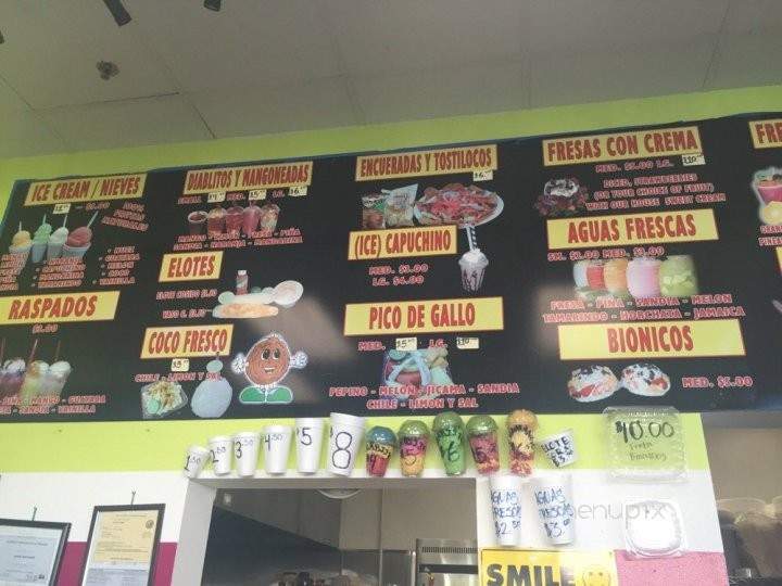 Garcias Fruits - South El Monte, CA menu_pic