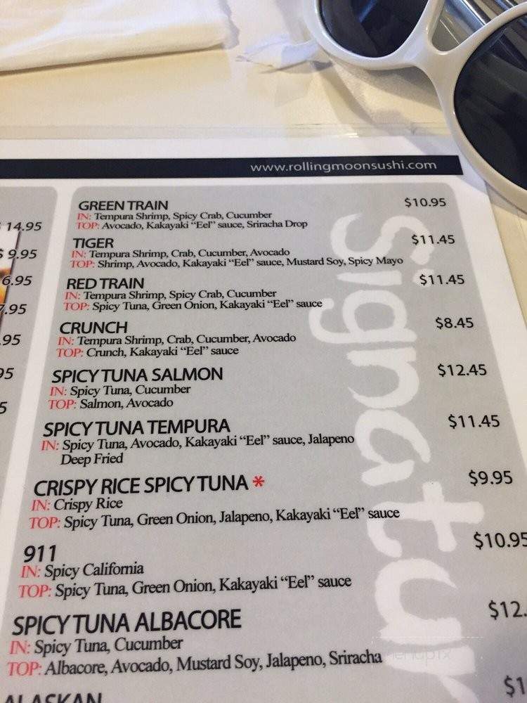 Rolling Moon Sushi Rolls - Murrieta, CA menu_pic