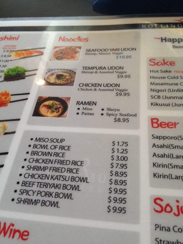 Rolling Moon Sushi Rolls - Murrieta, CA menu_pic