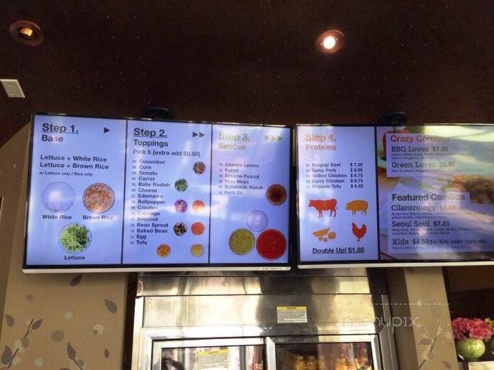 Lettuce Go - Arcadia, CA menu_pic