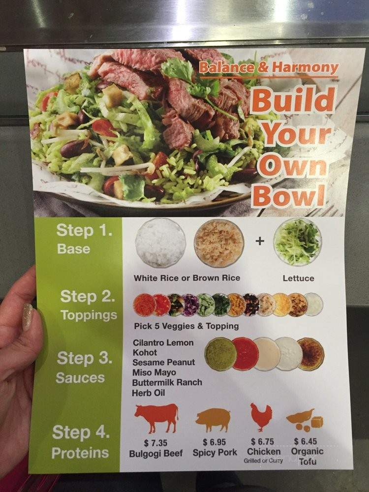 Lettuce Go - Arcadia, CA menu_pic