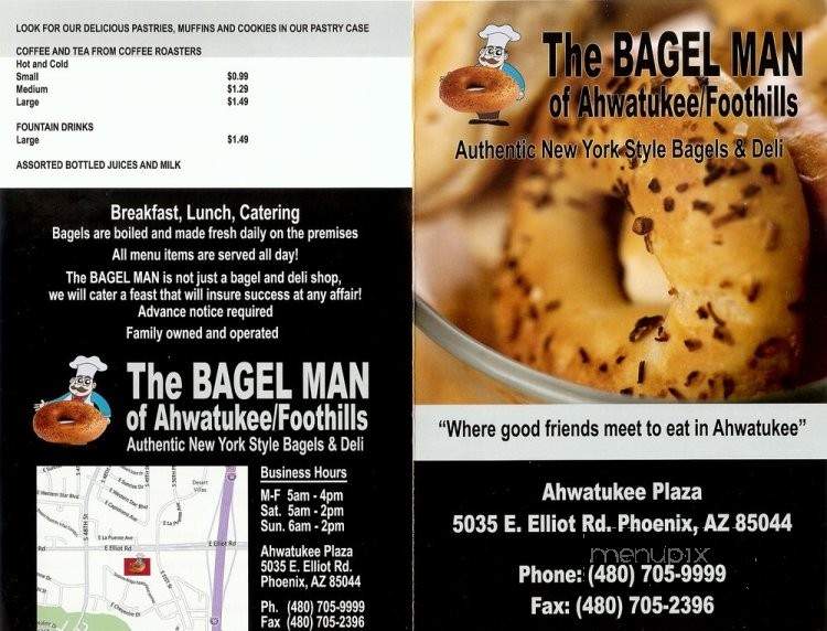 /250804173/The-Bagel-Man-Menu-Phoenix-AZ - Phoenix, AZ