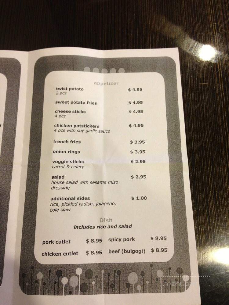 LOL Chicken - San Jose, CA menu_pic