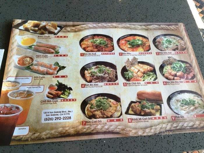 Nha Trang - San Gabriel, CA menu_pic