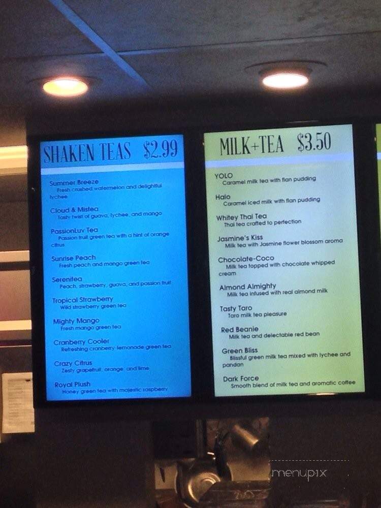 Craved Tea House - Fountain Valley, CA menu_pic