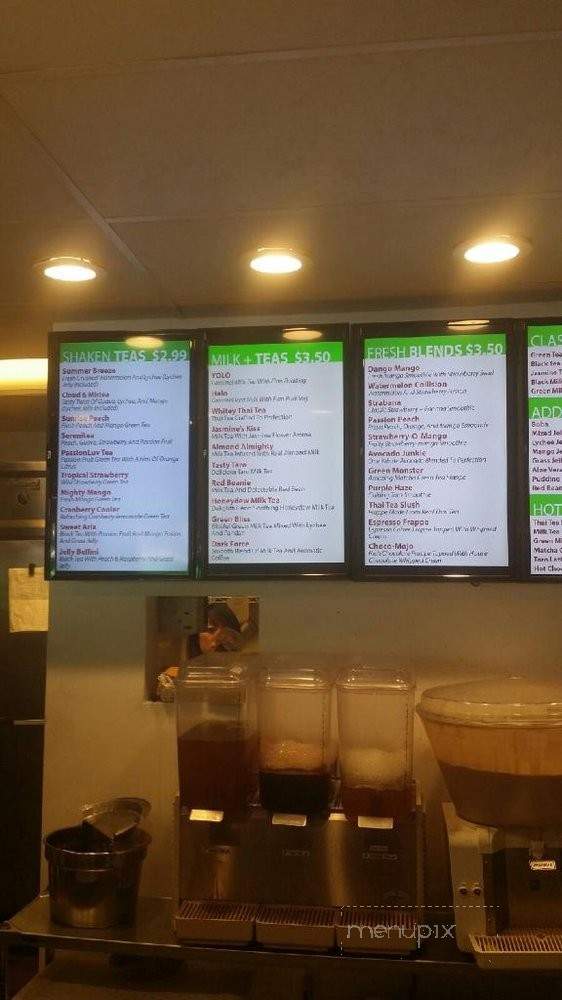 Craved Tea House - Fountain Valley, CA menu_pic