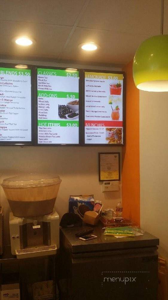 Craved Tea House - Fountain Valley, CA menu_pic