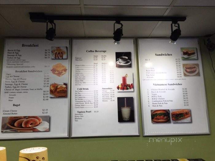 Fresh Brew Coffee - San Francisco, CA menu_pic