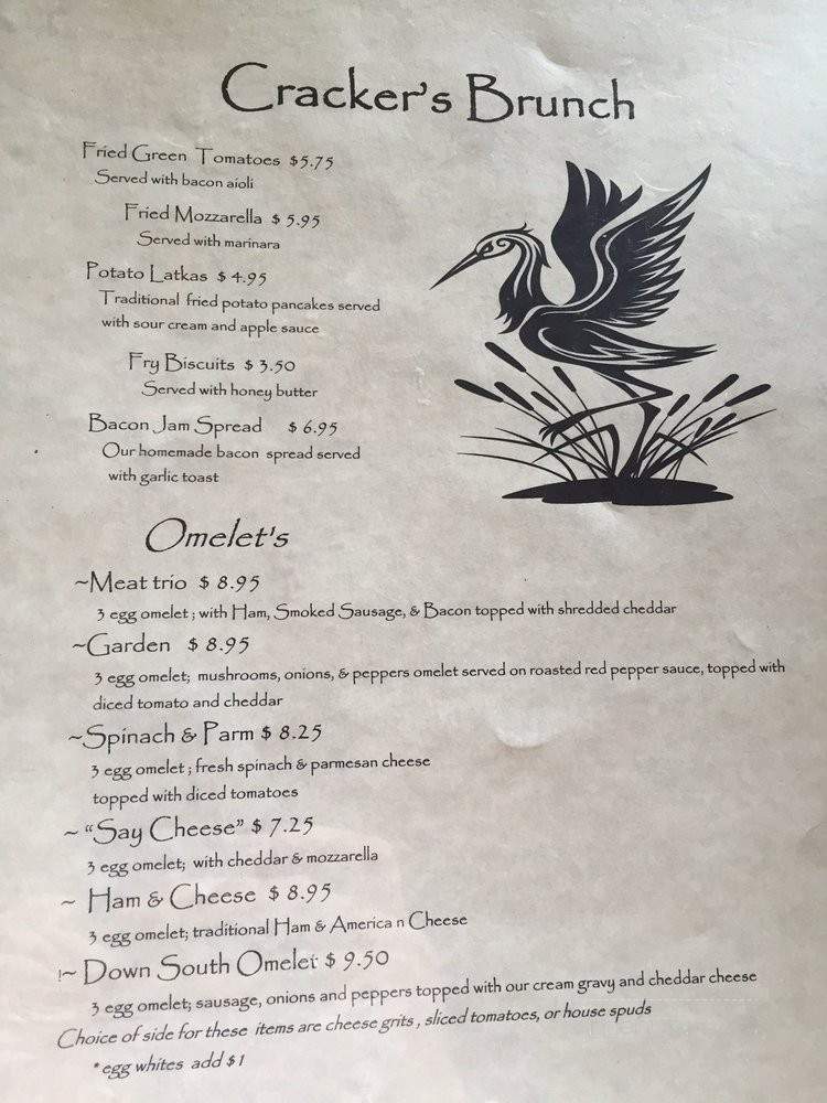 Crackers Casual Dining - Miami Springs, FL menu_pic
