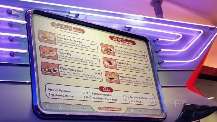 Flo's V8 Cafe - Anaheim, CA menu_pic