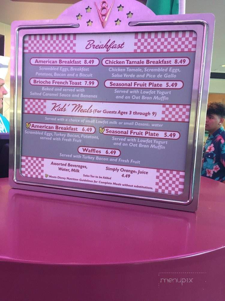 Flo's V8 Cafe - Anaheim, CA menu_pic