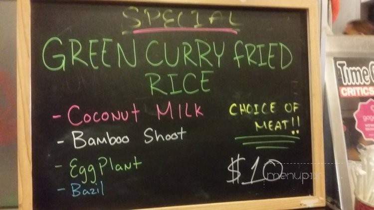 Sticky Rice - Los Angeles, CA menu_pic