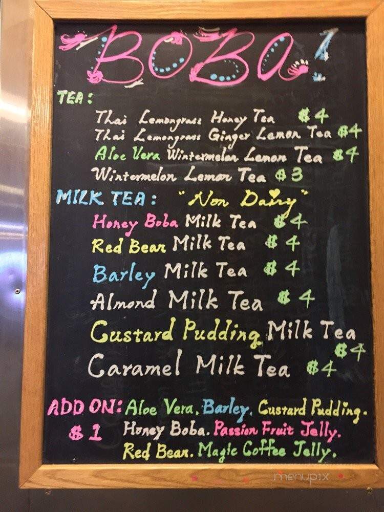 Sticky Rice - Los Angeles, CA menu_pic
