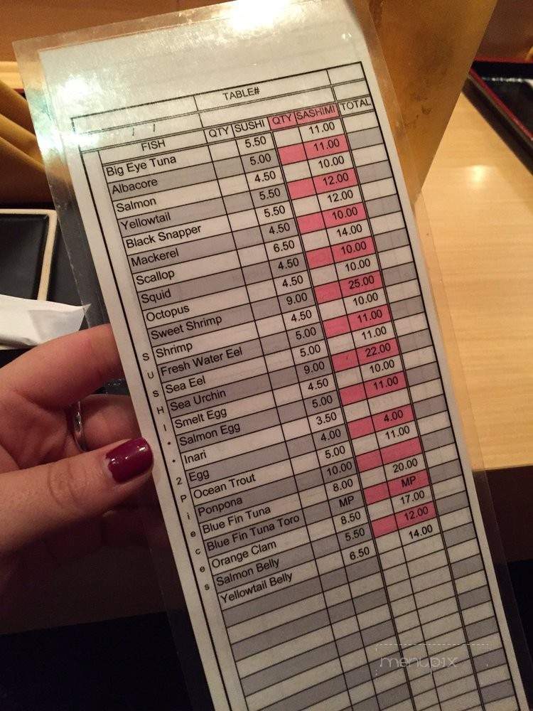 Shunka - Costa Mesa, CA menu_pic