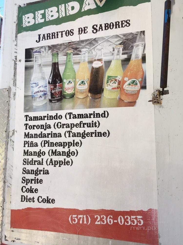 El Chilango - Arlington, VA menu_pic