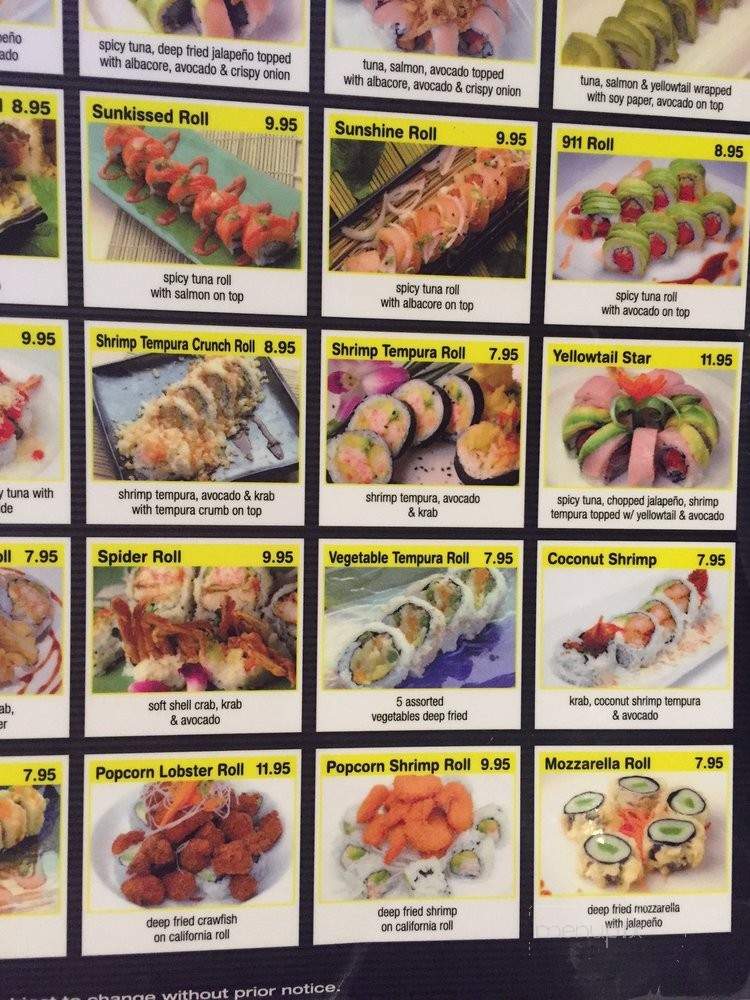 Sushi Damu - West Covina, CA menu_pic