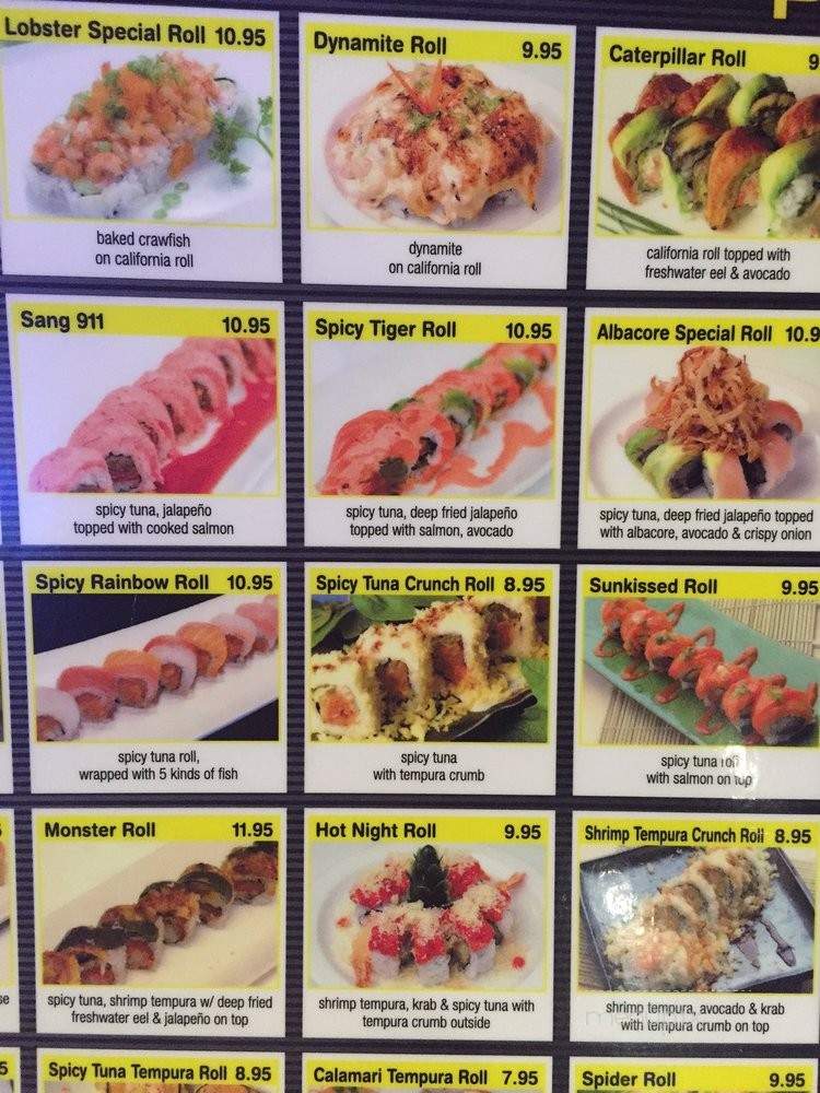 Sushi Damu - West Covina, CA menu_pic