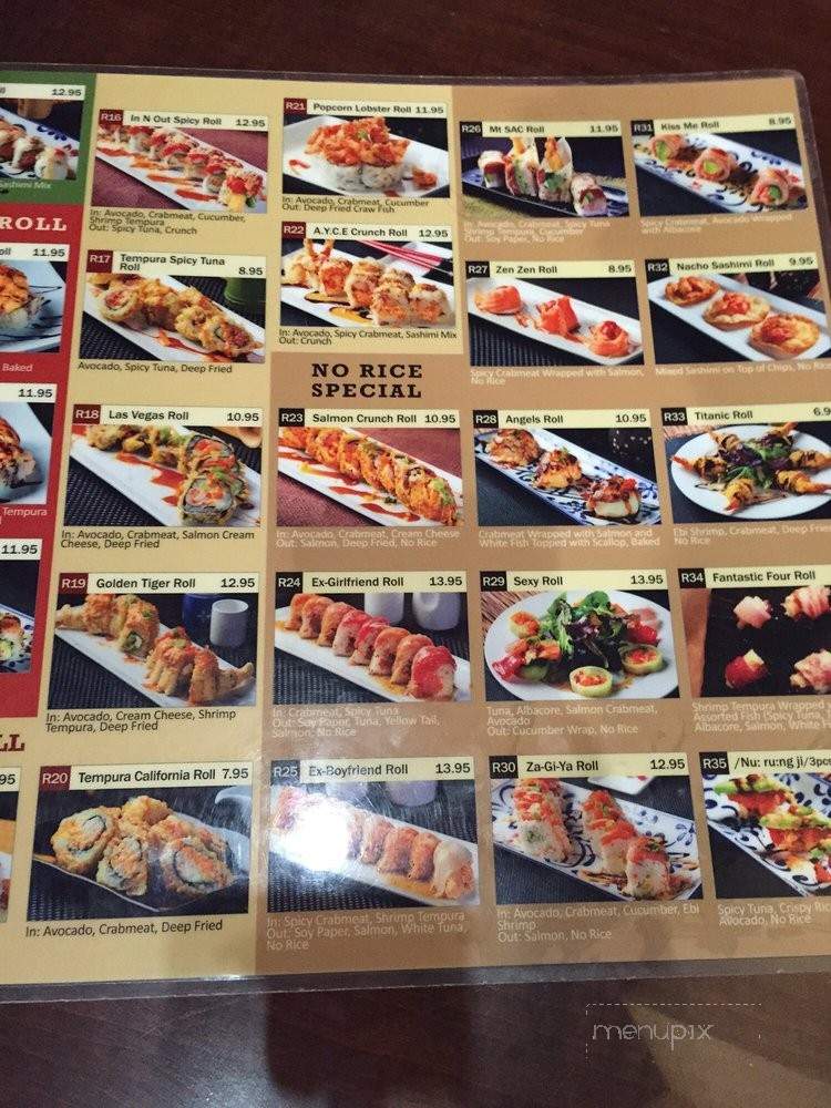 AYCE Sushi - West Covina, CA menu_pic