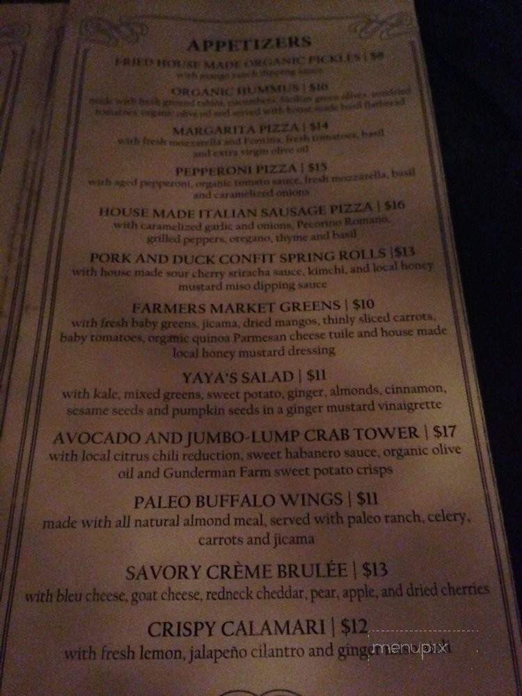 1919 Wine & Mixology - Houston, TX menu_pic