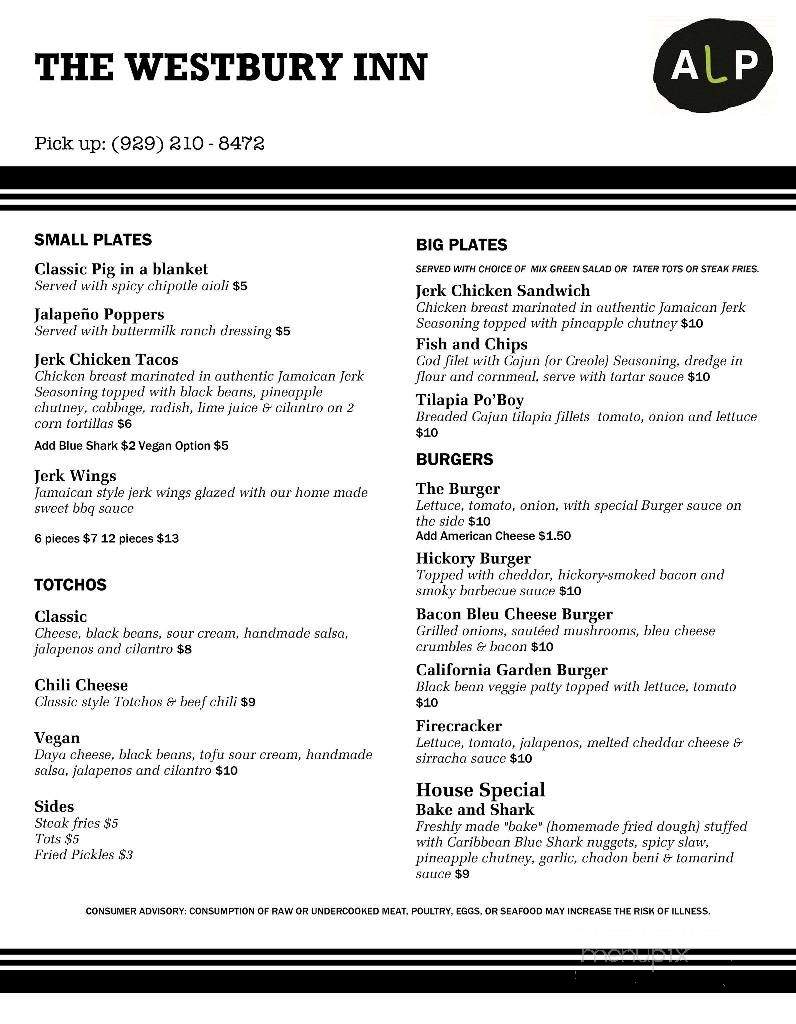A Liming Place - Brooklyn, NY menu_pic