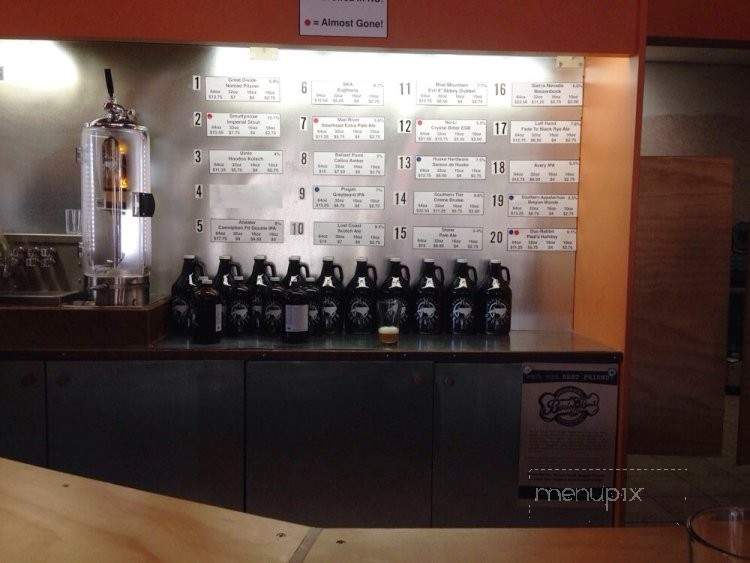 Asheville Growler - Asheville, NC menu_pic