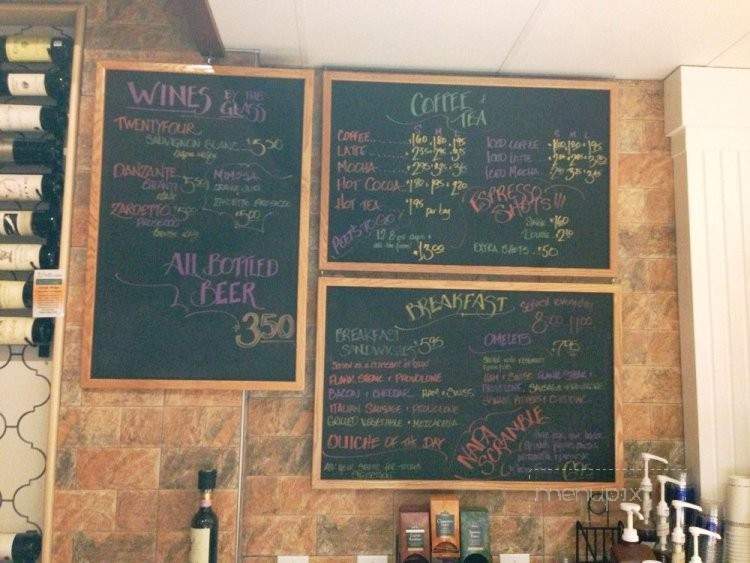 Bellissimo Gourmet Delicatessen - Napa, CA menu_pic