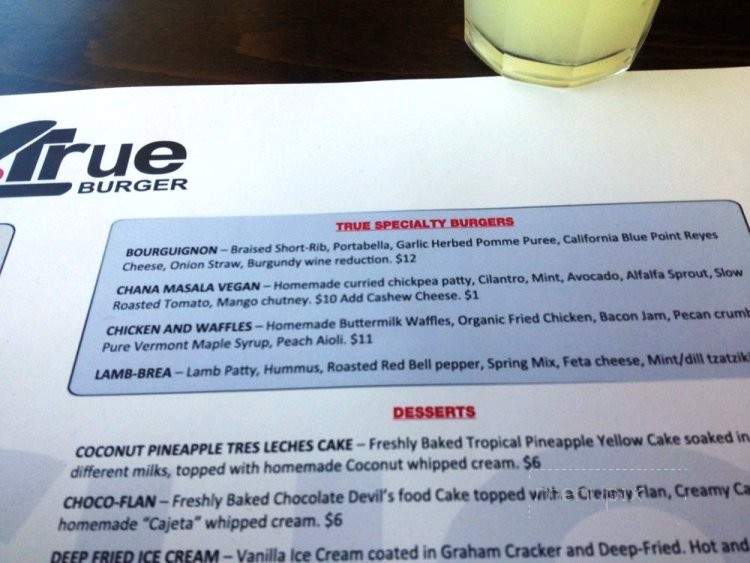 Blind Weasel - Los Angeles, CA menu_pic