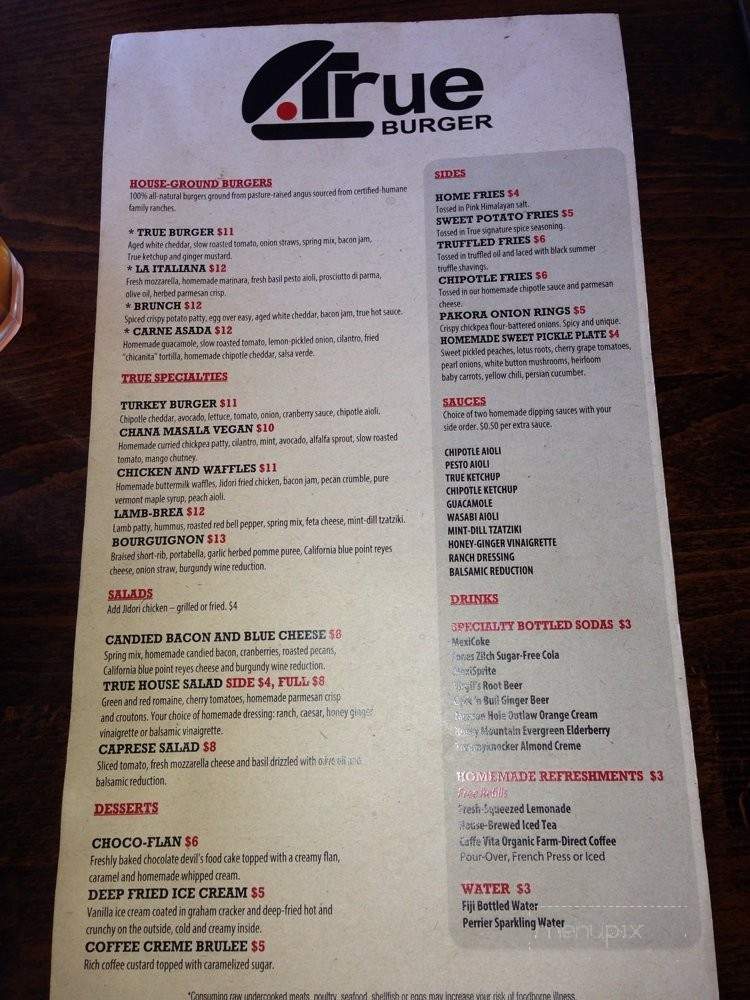 Blind Weasel - Los Angeles, CA menu_pic