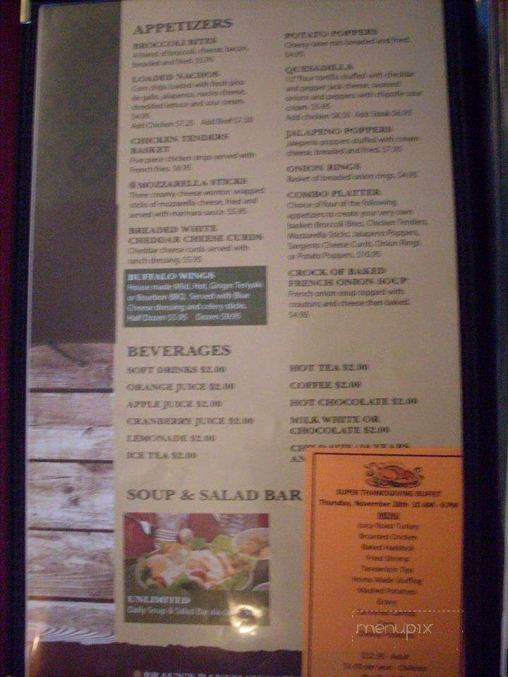 Braun's Ranch - Elkhart Lake, WI menu_pic
