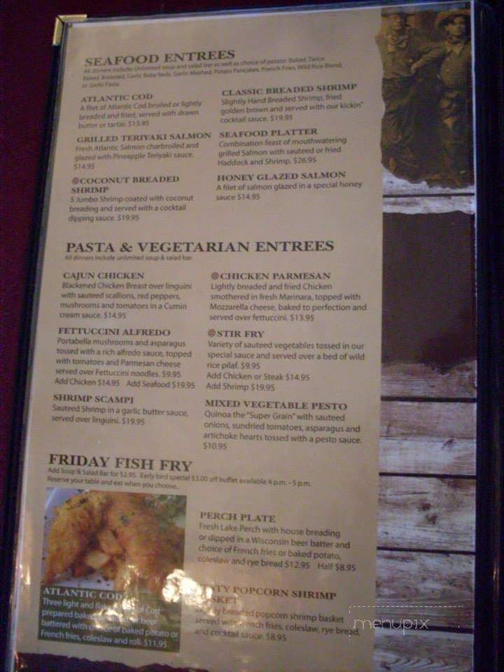 Braun's Ranch - Elkhart Lake, WI menu_pic