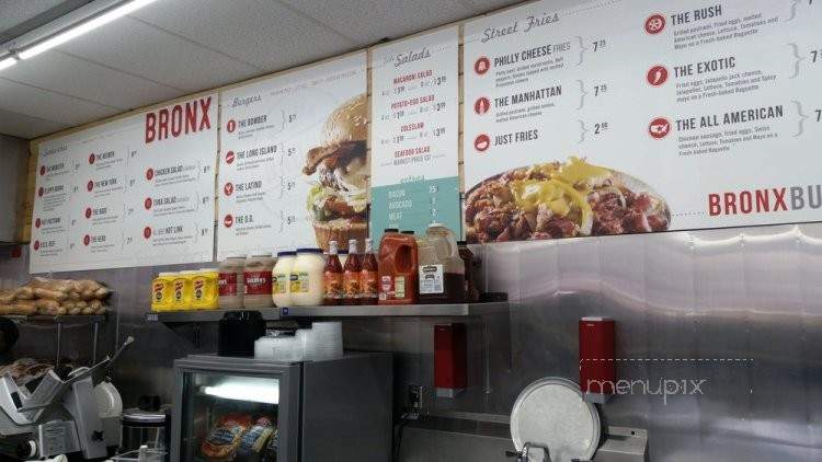Bronx Burger & Street Fries - Los Angeles, CA menu_pic