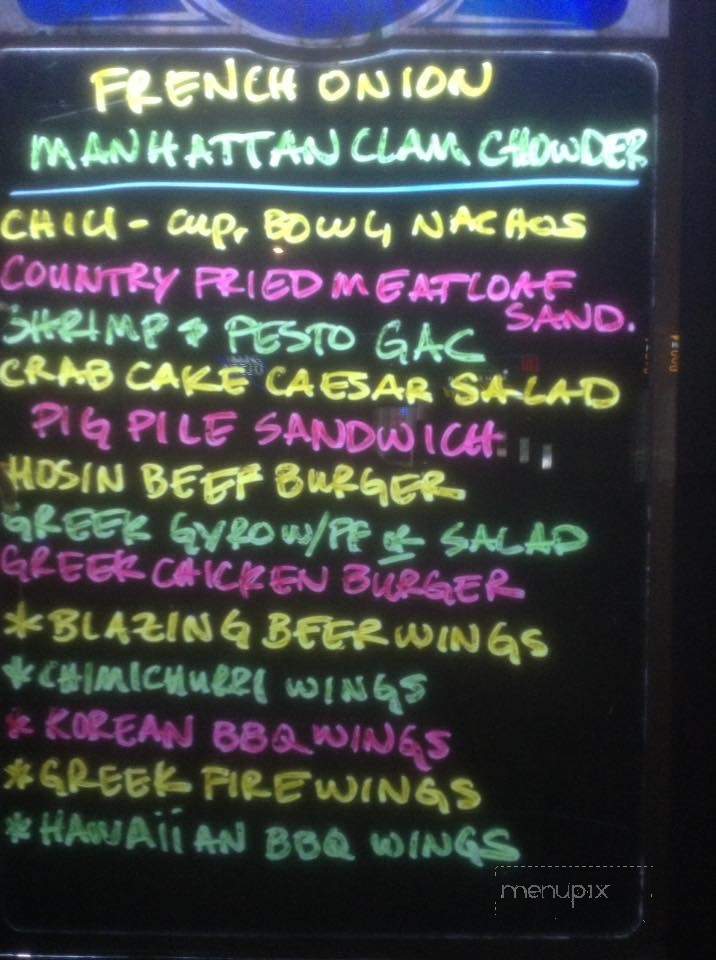 BVH Sports Bar - Barryville, NY menu_pic