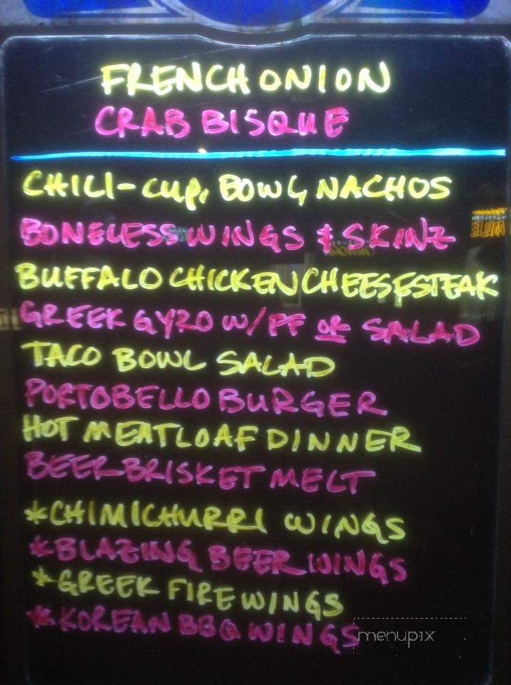BVH Sports Bar - Barryville, NY menu_pic