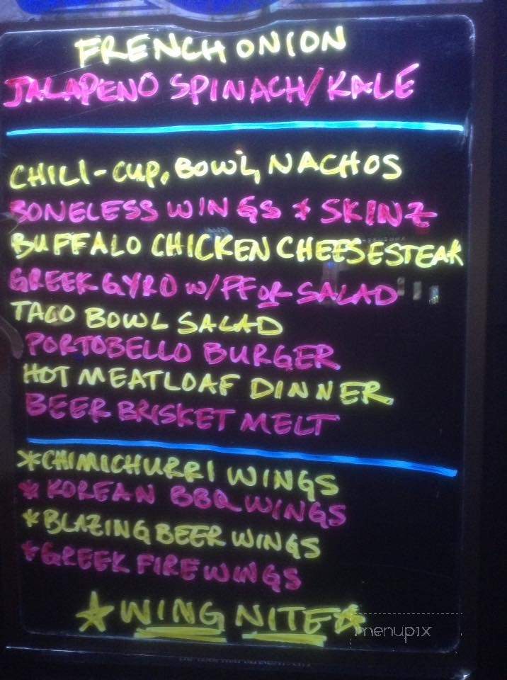 BVH Sports Bar - Barryville, NY menu_pic