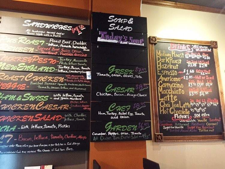 Cafe 641 - Hudson, MA menu_pic
